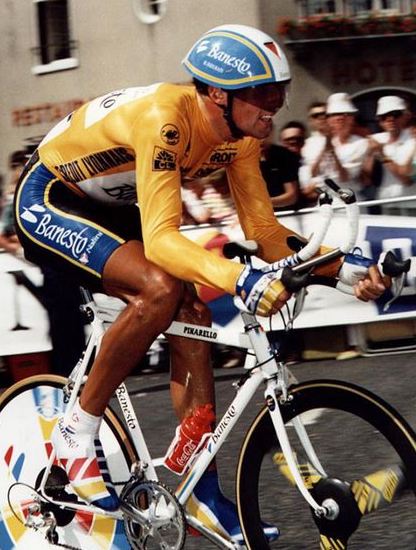 miguel Indurain en la crono final del Tour de 1992