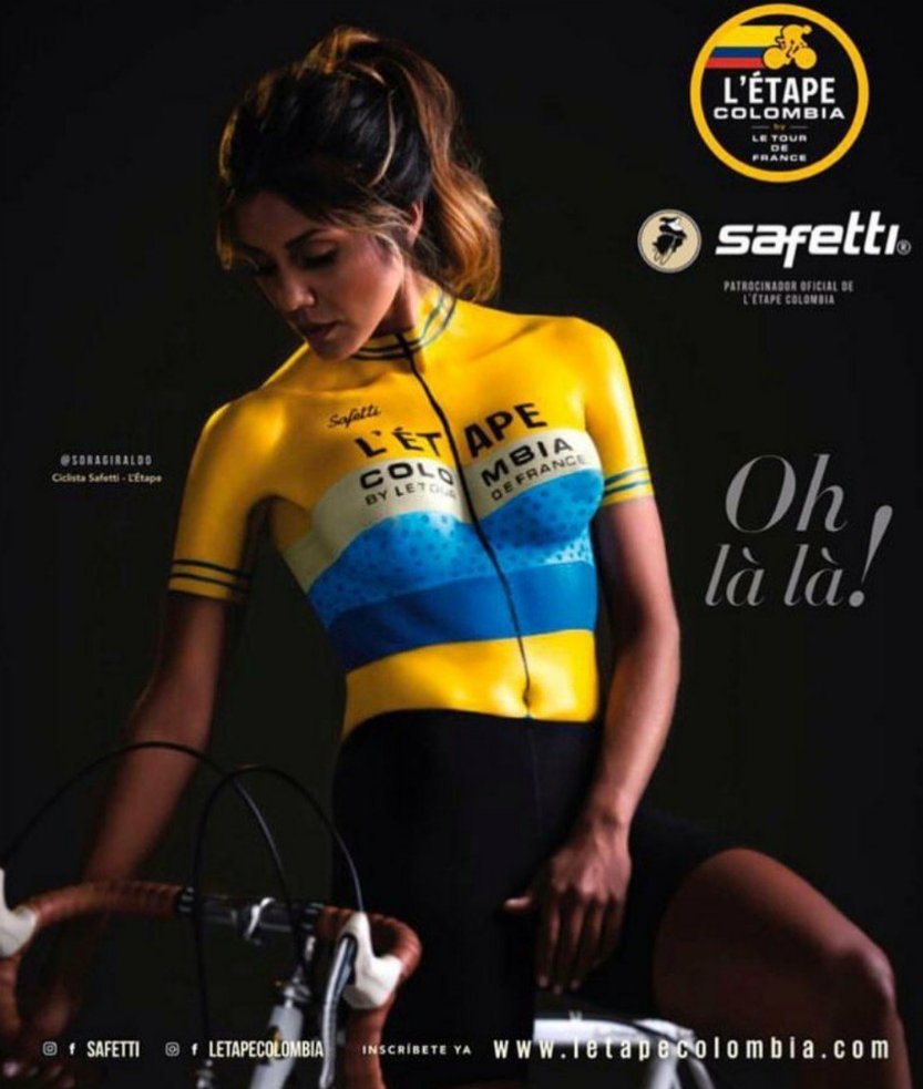 Ciclismo femenino- cartel Etape Colombia JoanSeguidor