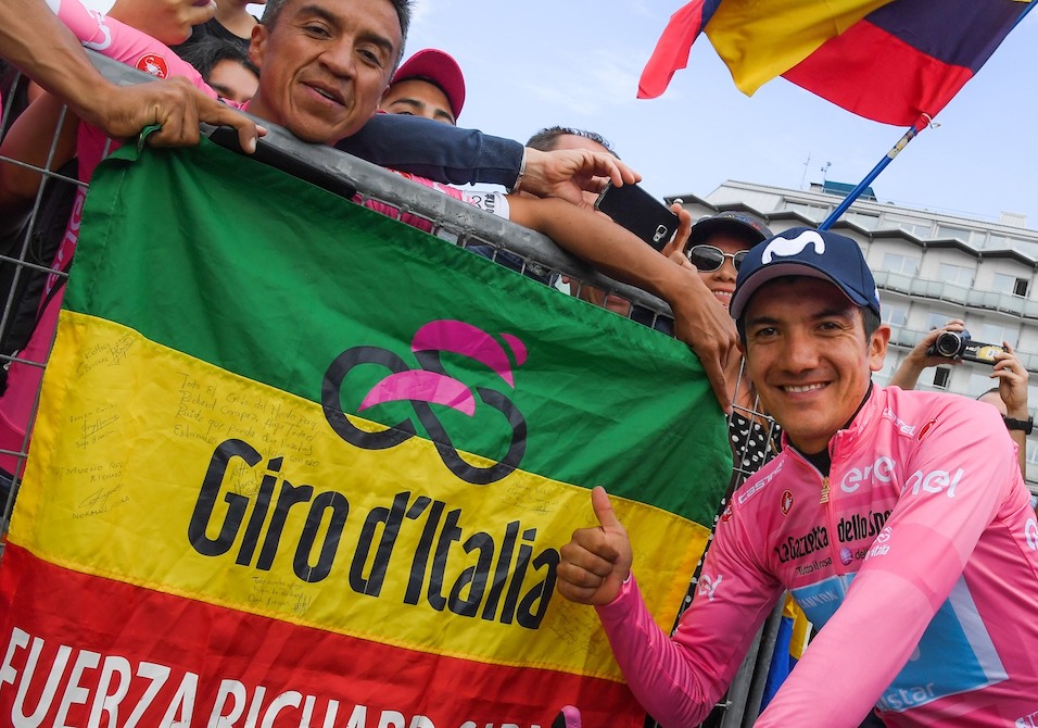 Richard Carapaz ecuatoriano Giro JoanSeguidor
